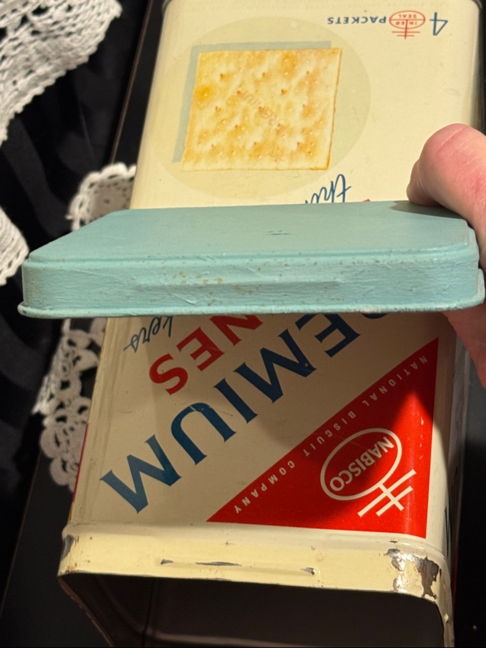 Nostalgic Premium Saltine Crackers Tin
